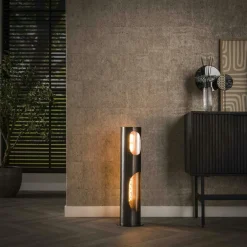 Ampoules| Ampoule tube 18,5 cm ambré LED filament lumière chaude (E27)