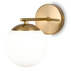 Appliques|DELTONA Applique globe style moderne – finition dorée