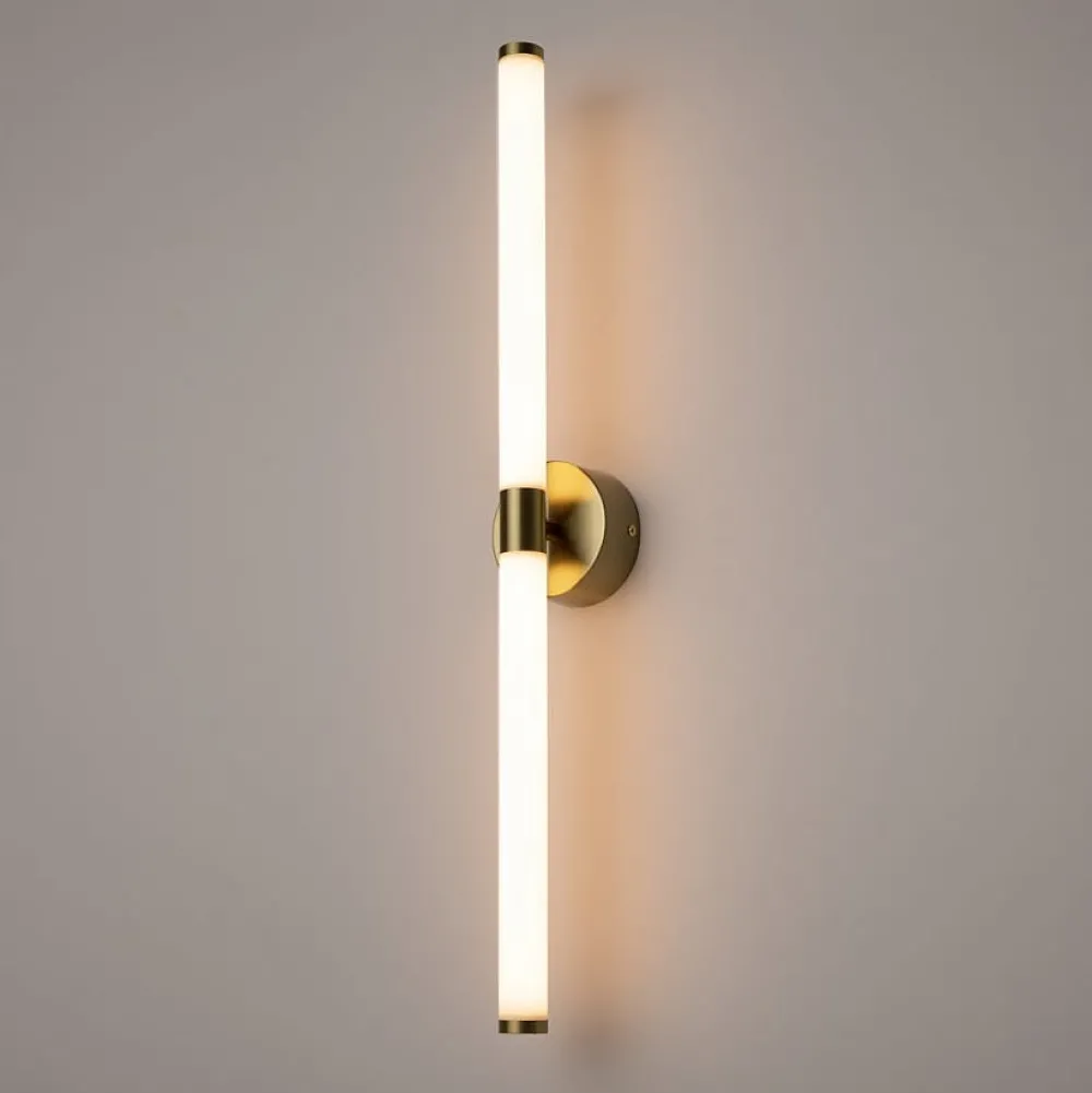 Appliques|DELMAR Applique moderne avec LED - tige noire et blanc