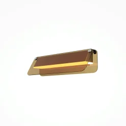 Appliques|MINA Applique murale LED ambrée avec volet horizontal 30 cm