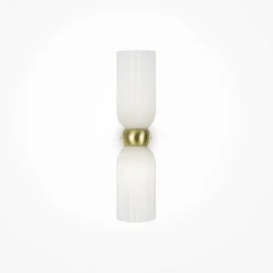 Appliques|SOLANA Applique rétro en verre ambré, forme sablier