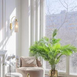 Appliques|SOLANA Applique rétro en verre gris fumé, forme arche