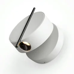 Appliques|MESA Applique murale blanche design – bloc rond orientable 