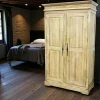 Armoires Vintage|Armoires En Bois|Tradition Armoire Hévéa 2 portes 120x60x195cm