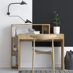 Armoires En Bois|Meubles De Chambre·Dressings|BYRON Armoire penderie moderne - 4 portes blanches L.140 cm