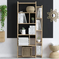 Armoires En Bois|Meubles De Chambre·Dressings|BYRON Armoire penderie moderne - 4 portes blanches L.140 cm