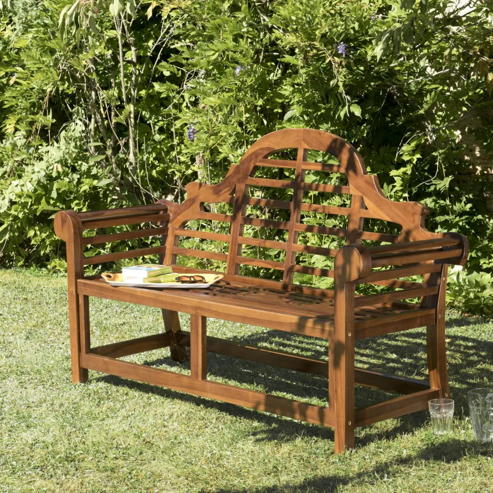 Bancs De Jardin|MACAO Banc de jardin Sumatra en teck 165 cm