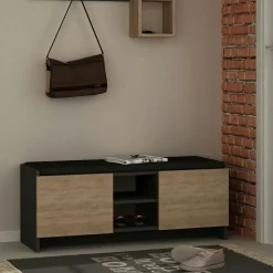 Meubles D'Entrée·Vestiaires|Meubles D'Entrée·Vestiaires / Meubles À Chaussures|MARFA Banc d'entrée blanc avec rangement chaussures