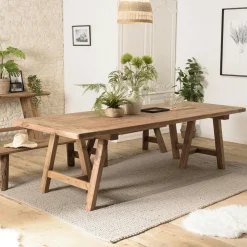 Univers Déco·Maison De Campagne|DENVER Banc en bois recyclé 140 cm style campagne