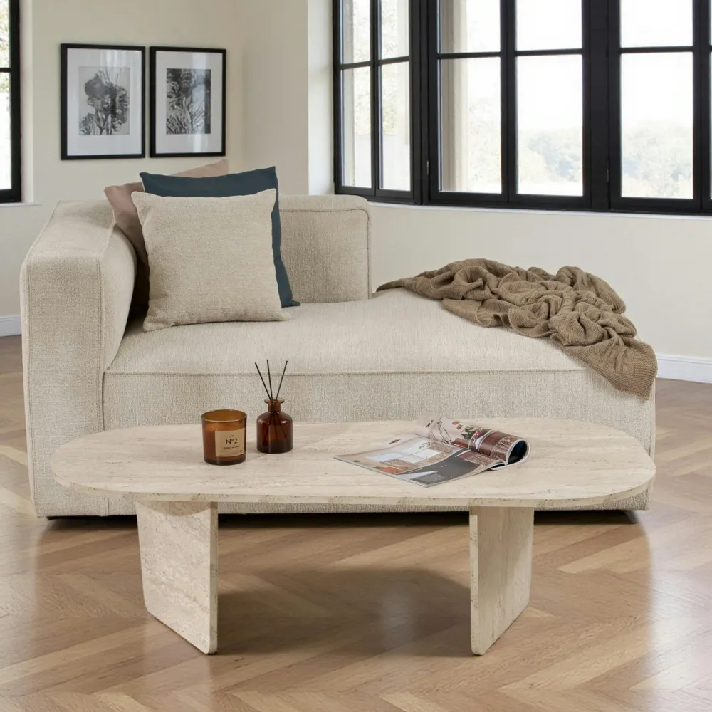 Meubles Tv En Bois|JENA Banc TV avec rangement effet bois clair - 2 portes, 180 cm