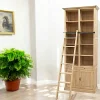 Bibliothèques En Bois|Bibliothèques En Bois|Tradition Bibliothèque échelle exotique hévéa 100x240cm