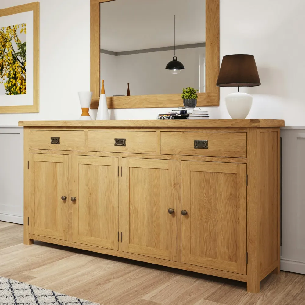 Vaisseliers En Chêne|Vaisseliers En Chêne|PUERTO Bibliothèque vitrée en bois clair