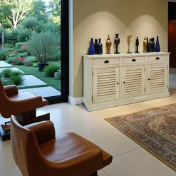 Vaisseliers En Bois|Vaisseliers En Bois|Gala Bibliothèque vitrée hévéa 60cm