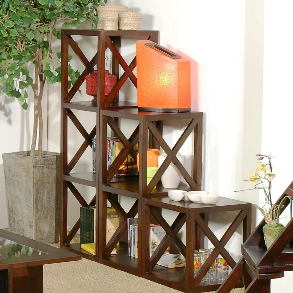 Bouts De Canapé En Bois|Baltic Bout de Canapé / Range Magazines Hévéa 58x42x42cm