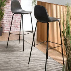 Bouts De Canapé En Bois|Melbourne Bout de canapé en bois acacia – pied conique (lot de 2)