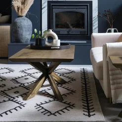 Bouts De Canapé En Bois|MANHATTAN Bout de canapé en bois de chêne