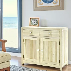 Buffets Bas|Buffet Bas|Gala Buffet 2 portes exotique hévéa 100cm