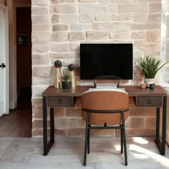 Buffets Industriels|Buffets Industriels|SAMOA Buffet bois brun recyclé