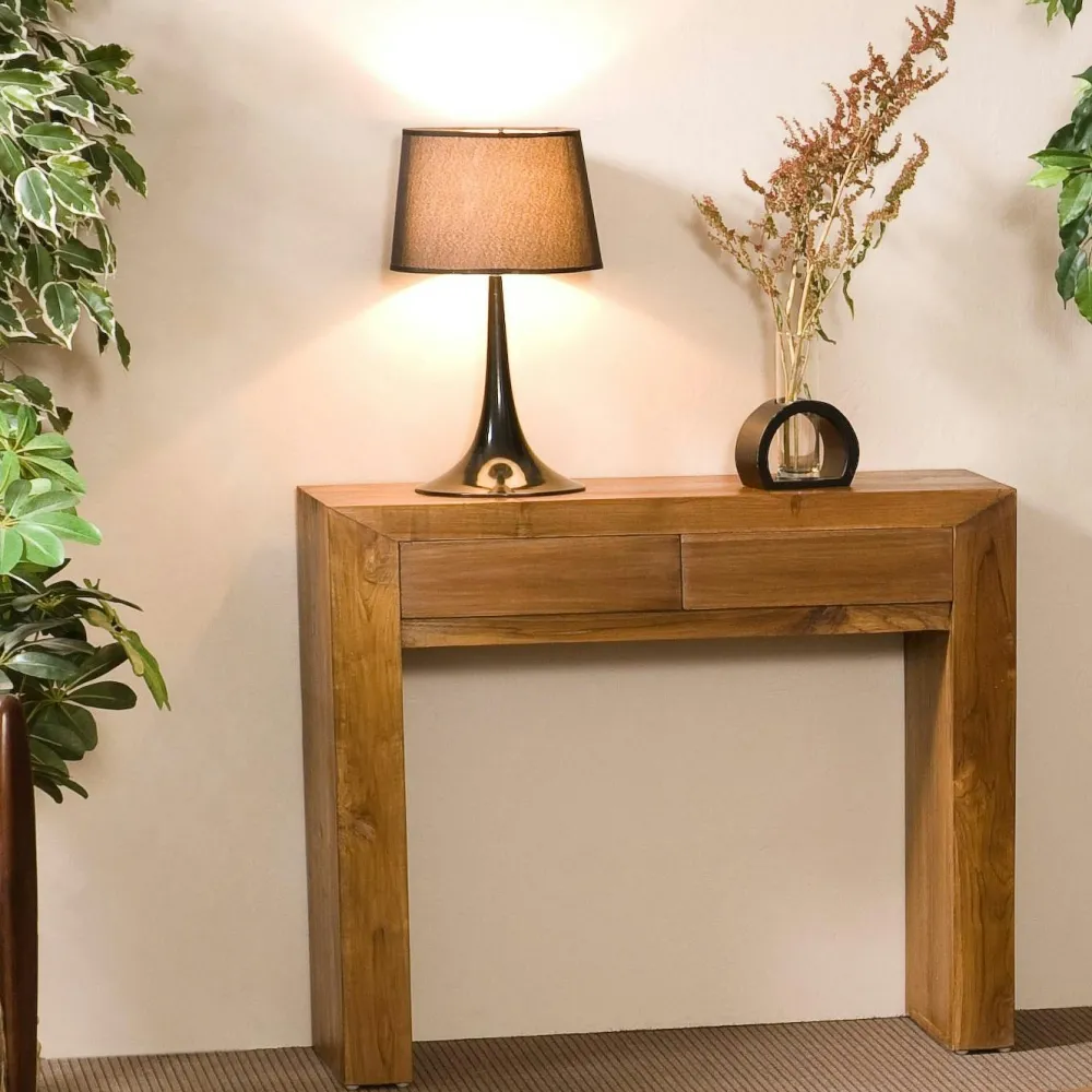 Buffets Contemporains|Buffets Contemporains|ROSETO Buffet bois massif 4 portes - frise décorative