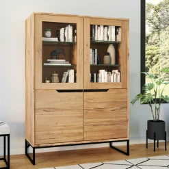 Buffets Contemporains|Buffets Contemporains|PALERME Buffet en bois de chêne huilé