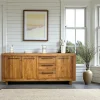 Buffets Scandinaves|Buffets Scandinaves|KERALA Buffet enfilade en teck recyclé naturel
