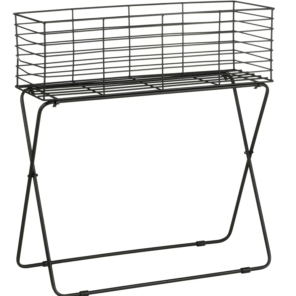 Buffets Contemporains|Buffets Contemporains|SOOMAA Buffet haut 2 portes chêne massif métal réf 30020868