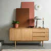 Buffets Scandinaves|Buffets Scandinaves|DERBY Buffet moderne en chêne clair 2 portes