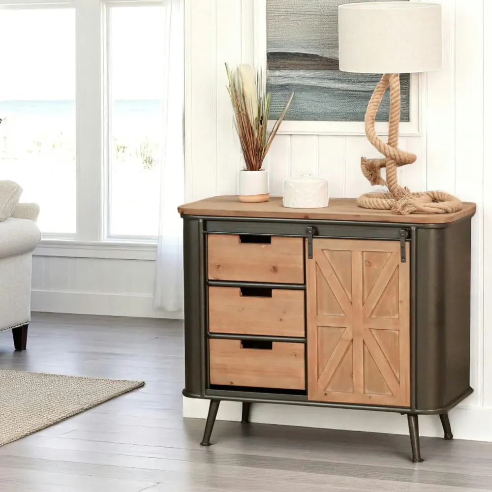 Bureaux En Bois|Bisho Bureau colonial 5 tiroirs Teck Miel 120cm