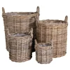 Rangements Déco·Paniers / Boîtes De Rangement|Caches-Pots| Cache-pot en rotin, fines tiges (lot de 4)