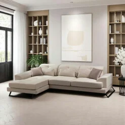 Canapés 3 Places|Canapés En Tissu|MILO Canapé 3 places anthracite avec dossier inclinable