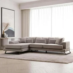 Canapés 3 Places|Canapés En Cuir|GLASGOW Canapé 3 places en cuir anthracite