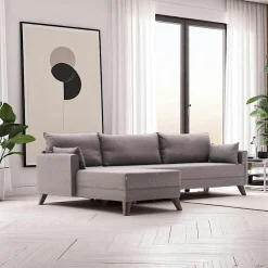 Canapés En Tissu|Canapés 2 Places|SPLIT Canapé 2 places gris anthracite - dos droit