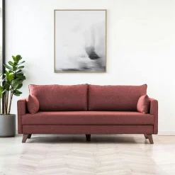 Canapés En Tissu|Canapés 2 Places|SPLIT Canapé 2 places gris anthracite - dos droit