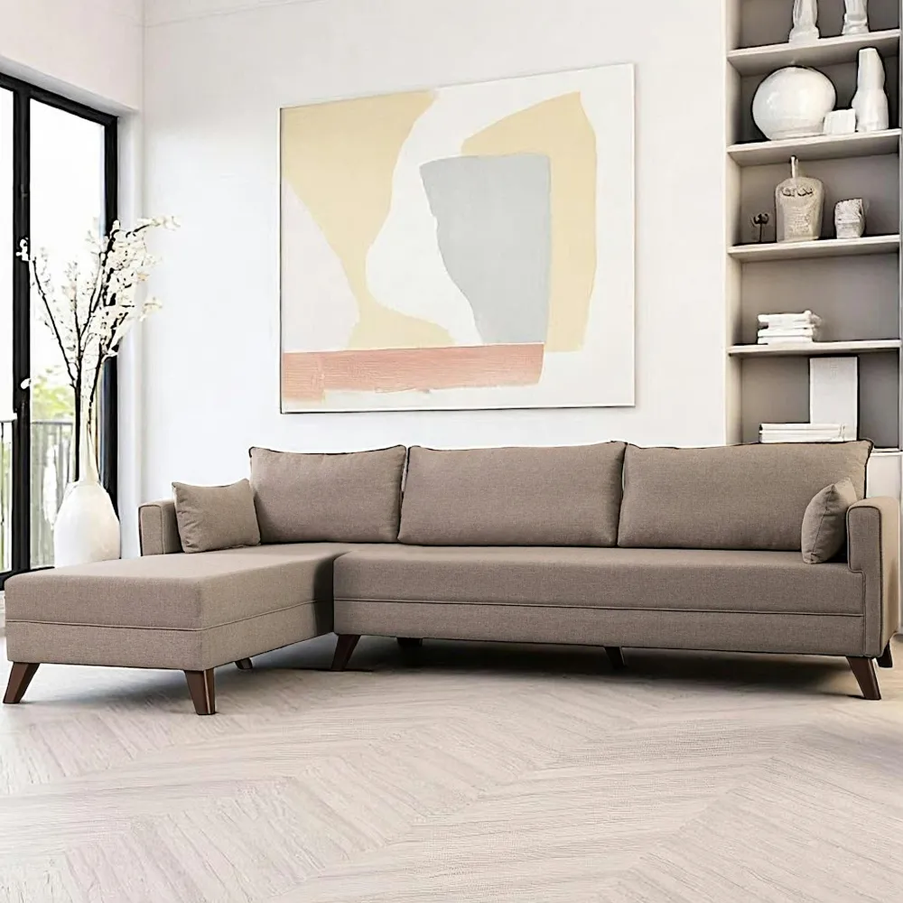 Canapés En Tissu|Canapés 2 Places|SPLIT Canapé 2 places gris anthracite - dos droit