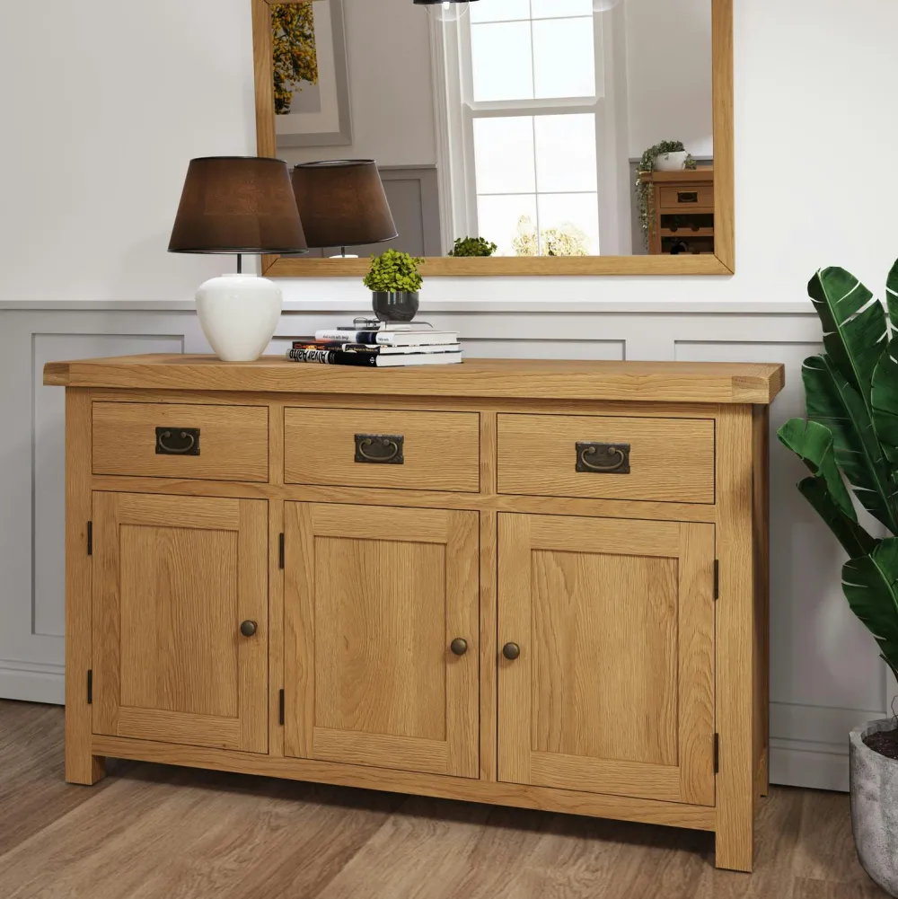 Univers Déco·Scandinave Hygge|Univers Déco·Maison De Campagne|DENVER Canapé convertible en bois recyclé coussins taupe