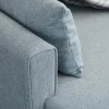 Canapés 3 Places|Canapés Convertibles|SPLIT Canapé d'angle convertible bleu gris - côté droit