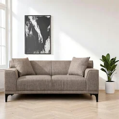 Canapés En Tissu|Canapés 3 Places|ORSAY Canapé d'angle gris anthracite - côté droit