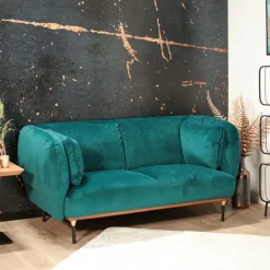 Canapés En Tissu|Canapés 2 Places|GOTEBORG Canapé gris perle en tissu