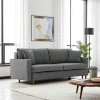 Canapés 3 Places|Canapés Convertibles|COMO Canapé-lit 3 places gris chiné