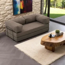 Canapés 2 Places|Canapés Convertibles|ALTEA Canapé-lit anthracite confort, 190 cm