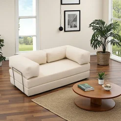 Canapés 2 Places|Canapés Convertibles|ALTEA Canapé-lit anthracite confort, 190 cm