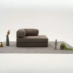 Canapés En Tissu|ALTEA Canapé-lit sans mécanisme anthracite, 2 places