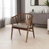 Meubles De Cuisine·Chaises|Chaises En Bois|TENA Chaise à barreaux - velours taupe