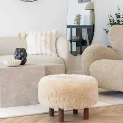 Meubles De Cuisine·Chaises|Chaises Scandinaves|HAWAI Chaise capitonnée velours gris taupe (lot de 2)