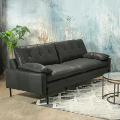 Univers Déco·Design Contemporain|Melbourne Chaise de bar confortable en velours gris avec fonction pivotante (lot de 2)