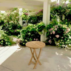 Chaises De Jardin|SUMMER Chaise de jardin en teck à bords droits avec accoudoirs (lot de 2)