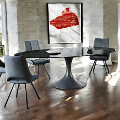 Chaises De Jardin|GRENADE Chaise de jardin noire en corde tressée et pieds bois FSC® (lot de 2)