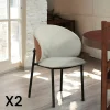 Meubles De Cuisine·Chaises|Chaises Vintage|HAWAI Chaise design beige (lot de 2)