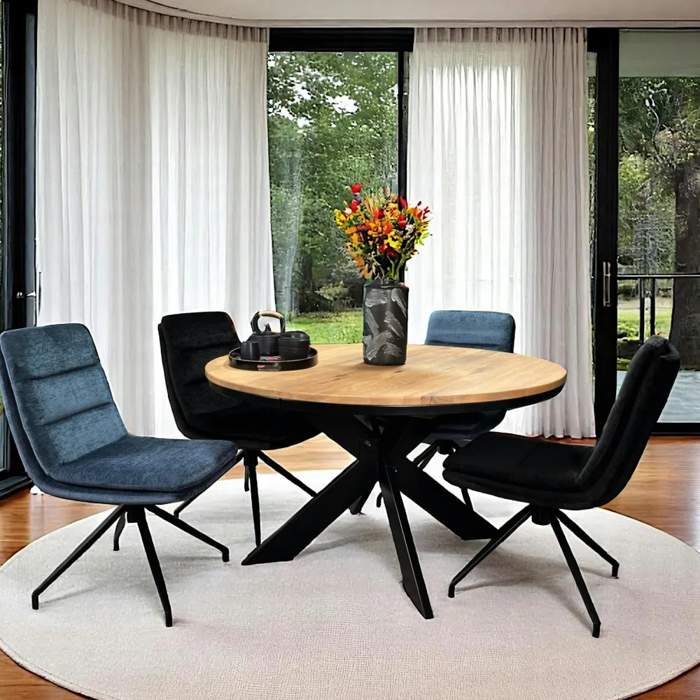 Meubles De Cuisine·Chaises|Chaises Scandinaves|PALERME Chaise design en bouclette sable