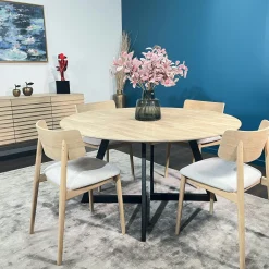 Chaises En Bois|Chaises Contemporaines|COLOGNE Chaise en bois moderne (finition chêne huilé)